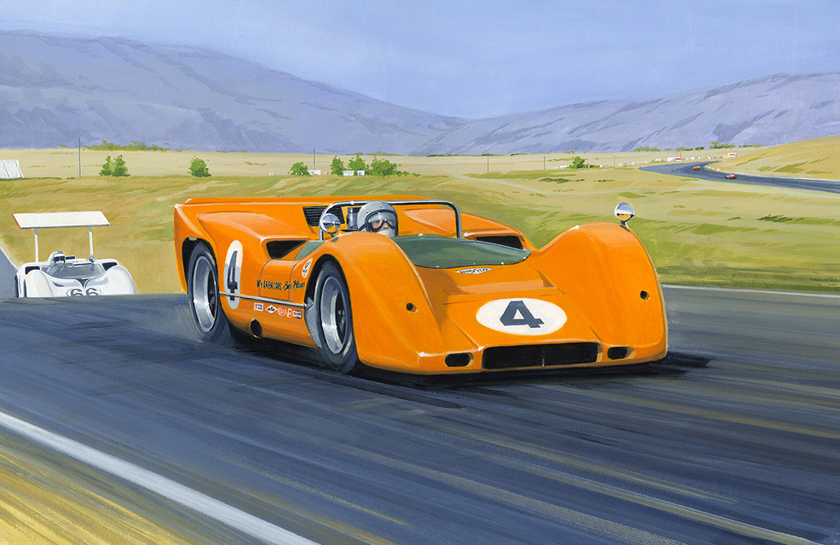 Motor Racing Art by Martin Tomlinson