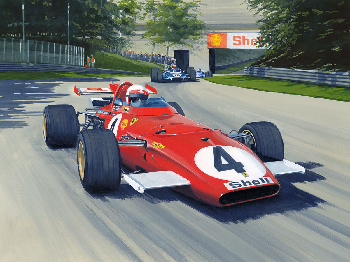 Motor Racing Art By Martin Tomlinson